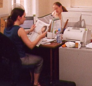 Karen and Catherine